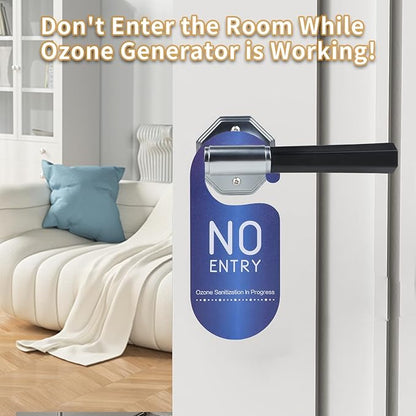 Ozone Generator 80,000mg/h, High Capacity Ozone Odor Eliminator Portable Ozonator for Home/Car/Pet/Basement Odor Suitable for Spaces up to 7,000 Square Feet