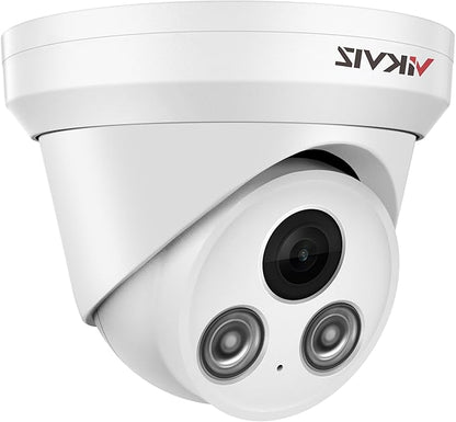 5MP PoE IP Camera Outdoor, Security Network Camera with Mic, 2.8mm Lens Wide Angle, Smart Human/Vehicle Detection, 98ft IR Night Vision, IP67 Waterproof, BlueIris, NDAA Compliant, Upgraded for PG2345I