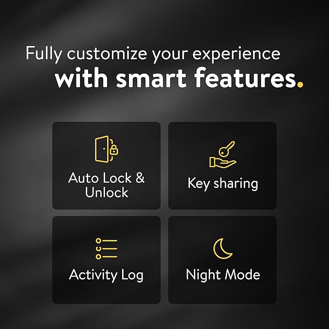 Nuki Smart Lock (Deadbolt) Keyless Entry WiFi Electronic Deadbolt with Auto-Unlock, App Control, Remote Access, Easy Installation, Smart Home for Front Door, Home & Rentals