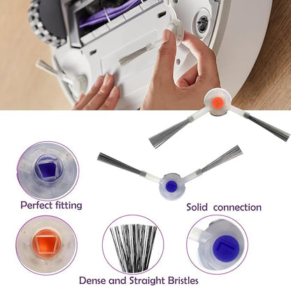 Side Brush Compatible for Narwal Freo X Ultra, Compatible for Narwal Freo X Plus Versatile Self Mop Clean Robot.(6 Pack)