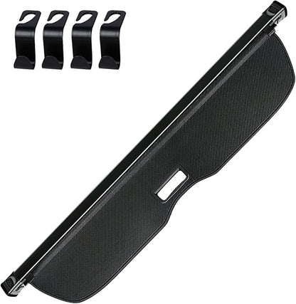 AUXKO Retractable Cargo Cover for Toyota RAV4 2026, Cargo Trunk Cover Luggage Security Shade Cover for 2026 Toyota RAV4 Shielding Shade Anti-Peeping Luggage Privacy Screen, Carbon Fiber