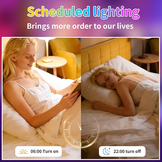 I-SHUNFA Smart G9 RGBCW LED Bulbs, App Control, AC 120V, 2700K-6500K + 16M Colors, Dimmable 1%-100%, 4W 400LM, Music Sync, Timer (3 Pack Bulbs Only)