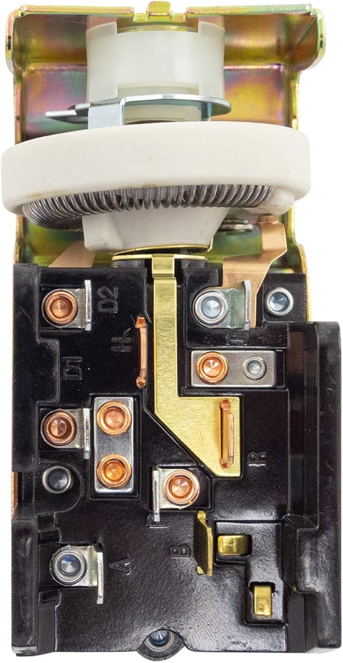 TRQ 8 Terminal Plunger Style Headlight Switch Compatible with Mercury Ford Cougar Pickup F150