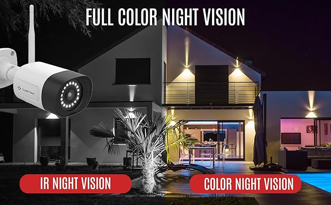 8CH AI-Powered NVR w/ 10.1 inch Monitor kit (2X 3MP AI-Powered Cameras + 2X Floodlight Audio Siren Cameras)