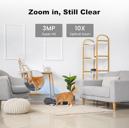 4G LTE Cellular Security Camera Wireless Outdoor,4MP Solar Powered No WiFi Security Camera, Color Night Vision, Smart Detection,Two Way Audio,Local/Cloud Storage (US-V13)