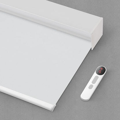 Bringnox Motorized Blinds with Remote,100% Blackout Smart Roller Blinds Compatible with Apple Homekit Google Home and Alexa Via HUB,and Customized
