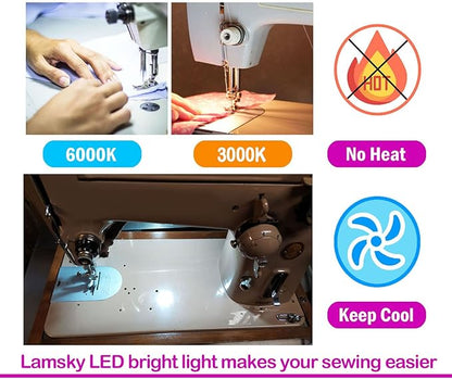 BA15D Led Bulbs 6W Dimmable 120V,B15 Double Contact Bayonet Base,Daylight White 6000K,60W JD Type T3/T4 Halogen Equivalent Replaces for Pendants Ceiling Fans Sewing Machine Light(6-Pack)