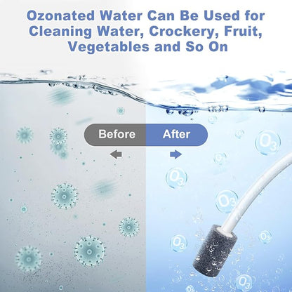 Ozone Machine Generator for Water and Air, 1000mg/h Fruit Produce Purifier