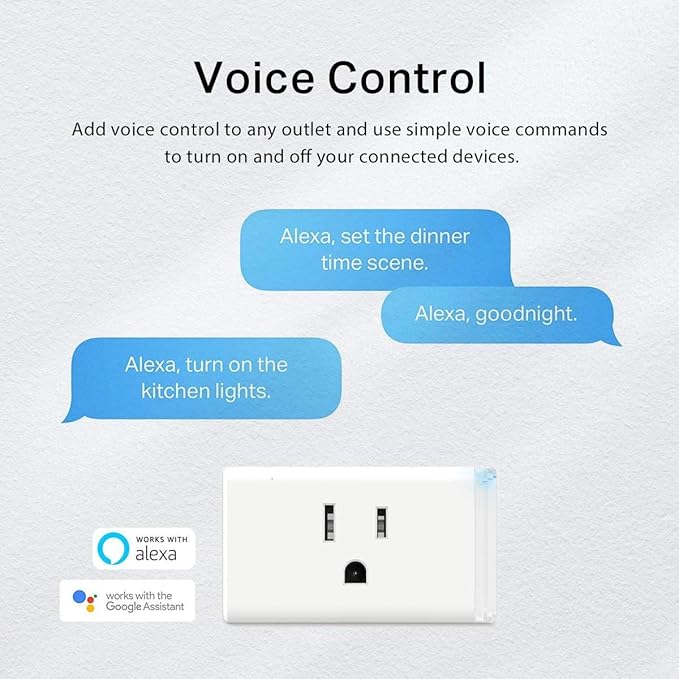 Kasa Smart Plug HS103P4 (4-Pack) and HS103P3 (3-Pack)