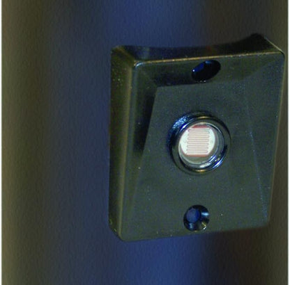 Solus Dusk-to-Dawn Sensor with Ezee Change Plug – Outdoor Photocell Sensor for 3" Lamp Posts – Auto On/Off – UL Listed – 120V – 5 Year Warranty, (Black, Pack of 1)