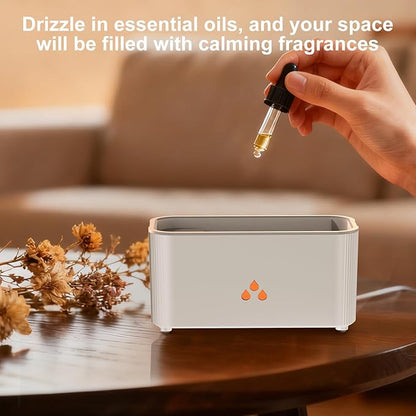 LtYioe Top Fill Mini Humidifiers for Bedroom, 160ml Ultrasonic Cool Mist Aroma Diffuser, 26dB Quiet, Air Humidifier, 7 Color Lights, Easy to Fill & Clean, 8Hours, Auto-Off, for Home & Office, White