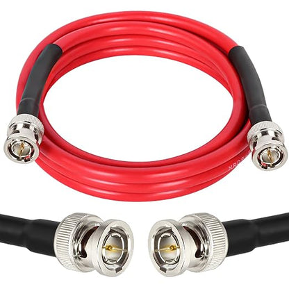XRDS -RF 6FT SDI Cable - 75 Ohm RG59 BNC Male Cable for 4K 1080P 3G/6G HD SDI Camera Monitor Video Recorder SDI to HDMI Converter Splitter Security Camera