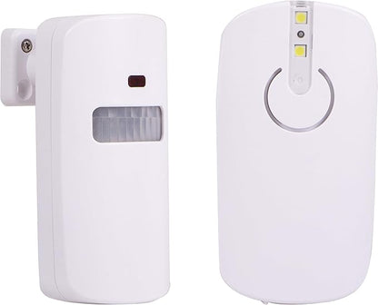 Power Gear Motion-Sensing Driveway Alarm, Battery Operated, Flashing LED Light, Wireless, Easy to Install, Home Protection, Indoor or Outdoor Security, Up to 25ft. Detection Range, 36014-S1