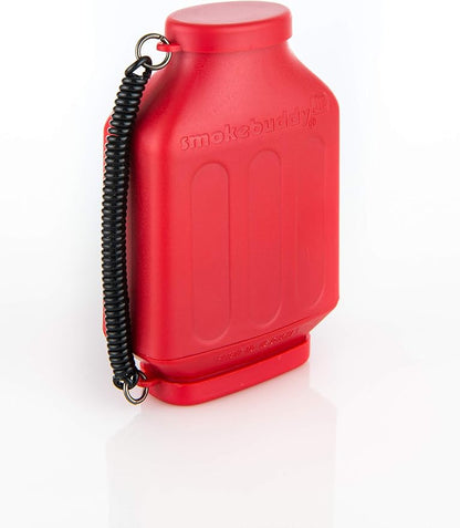 Smoke Buddy Jr. Personal Air Purifier Cleaner Filter Removes Odor - Red