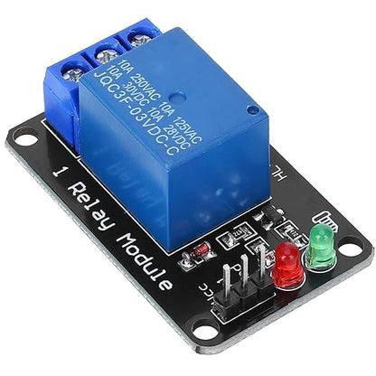 3.3V Relay Module for, Electronic Switch Control Board with LED Indicator, Compatible with Smart Home Automation Systems and DIY Projects