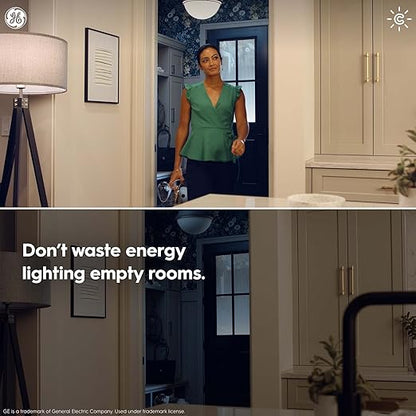 GE Smart C 2-amp Multi-Location White Wi-Fi Compatibility Touchless Illuminated Residential Light Switch with Wall