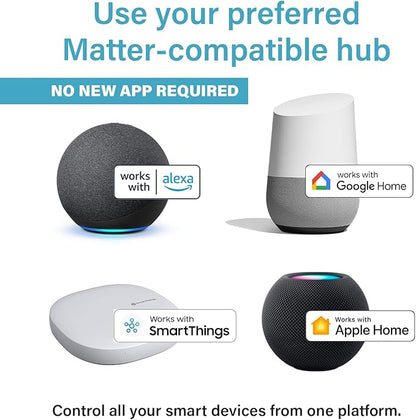 Legrand Radiant® Wi-Fi Matter Smart LED Dimmer, Effortless Setup, Enhanced Compatibility with Apple HomeKit, Google Home, Alexa & SmartThings, Easy Wi-Fi Connectivity with Matter, Pack of 1