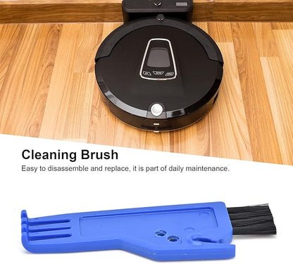 Brush, ABS Dust Brush Fit for Vacuum Cleaner Sweeping Robot Handheld Vacuum Cleaner Parts(Blue)