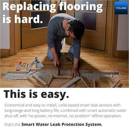 YoLink Smart Water Valve Controller 2, with Bulldog Water Valve Manipulator, Easy No-Plumber DIY Installation, Remote Control, Compatible with Alexa/Google Assistant, IFTTT - YoLink Hub Required