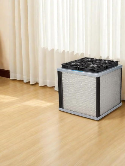 3Pro, Air purifer for house up to 3100ft2, CADR super large 413cfm, collapsible and portable, can be packed into a 20" suitcase.