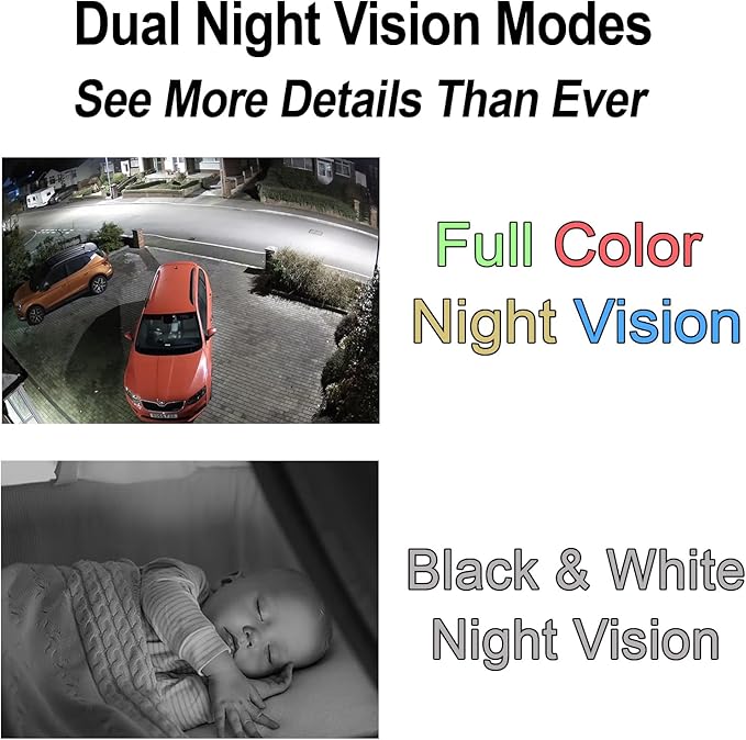 2K Mini Goose-Neck Security Camera Wireless with Magnetic Mount, Built-in Hotspot & Battery, Color Night Vision, Motion Detection, Cloud Storage, Phone & PC Monitoring for Home Security (W-G2)