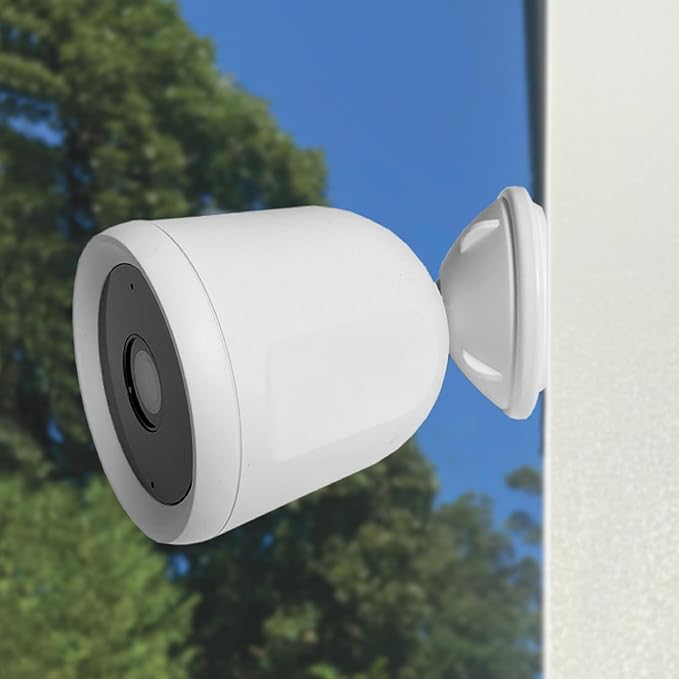 Energizer Smart Outdoor 1080P Security Camera with 2-Way Audio, Night Vision, Instant Alerts, Cloud Storage, Remote Access, Voice Control Compatible with Alexa & Google Assistant, Black