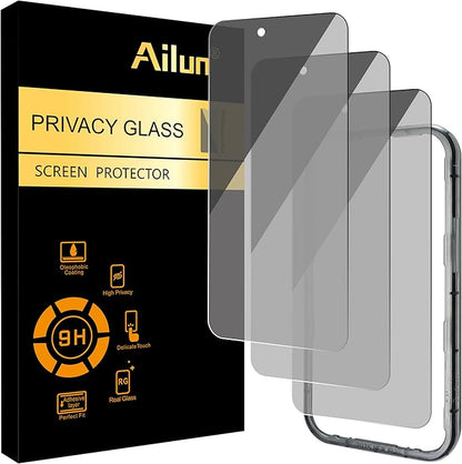 Ailun 3 Pack for iPhone Air Privacy Screen Protector [6.5 inch] with installation frame, Anti Spy Private Tempered Glass Anti-Scratch Case Friendly[Not for iPhone 17/17 Pro/17 Pro Max]