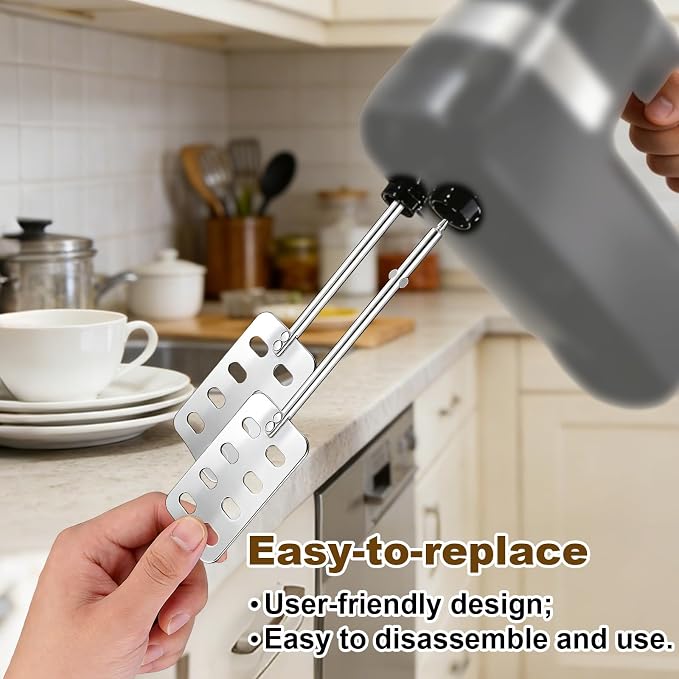 2pcs Hand Mixer Butter Beater Sticks Replacement for MX600B MX3200B MX1500W | Hand Mixer Butter Beater Sticks Replacement Compatible with MX Series Electric Hand Mixers for Making Fresh Homemade Butter