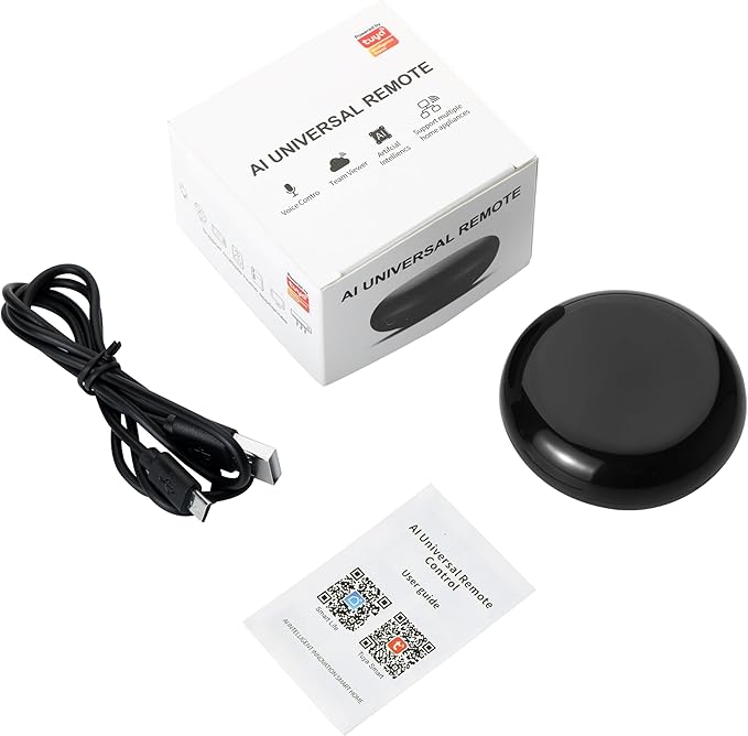 2022 WiFi All in One Control Hub,Remote Blaster,Universal Infrared Gateway,for Smart Life/Tuya Smart UFO Shape Remoter for TV,STB,Fan,DVD AC Alexa Google Home Compatible No Hub Required