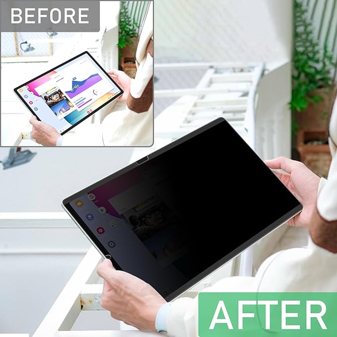 FILMEXT Magnetic Privacy Screen for Samsung Galaxy Tab A8 10.5 Inch 2022 Release (Model SM-X200,SM-X205,SM-X207),Anti Spy Anti Glare Anti Blue Light Eye Protection Matte Screen Filter-1Pack