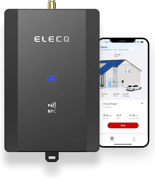 Power Monitor, Smart Energy Management for Home EV Charging, Active Load Management & Solar Charging Mode to Save on Costly Electrical Upgrades, Wi-Sun Connectivity (Compatible EVSE)