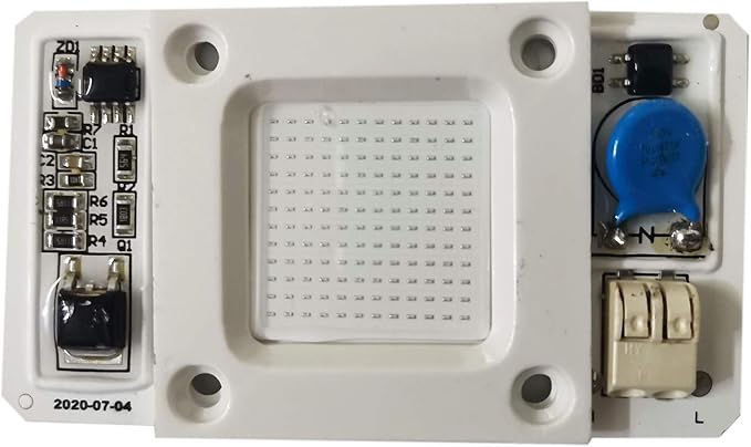 50W Driverless Solderless LED Chip Integrated Smart IC DIY (Ultraviolet 400-405NM)