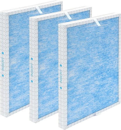 MSA3 Filter Replacement Compatible with Membrane Solutions MSA3 Purifier and MSA3S Smart Purifier, 3-in-1 Filters (3-Pack)