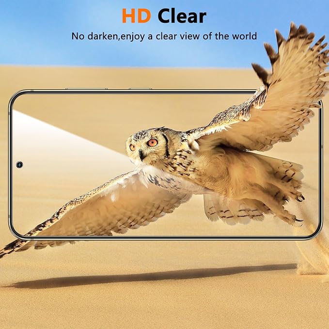 Fotbor for Samsung Galaxy S24 Plus 28° Privacy Screen Protector with [3s Installation Frame], Case Friendly 9H+ Tempered Glass 2Pack