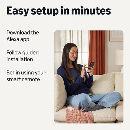 Amazon Basics Smart Dimmer Switch and Remote for Music and Routines, Works with Alexa Only, Compatible Echo Devices Required, Easy Setup, No Wiring Required, Handheld