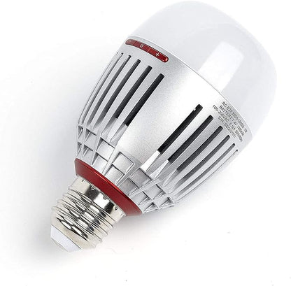Aputure Accent B7C Smart Led Light Bulbs,1 Pack,7W RGBWW,2000k-10000k Bi Color,CCT/HSI/FX Mode,App Control Built-in Battery, E26/E27 Socket
