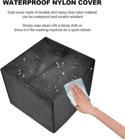Dust Cover for LEVOIT Humidifiers for Bedroom Home, Smart Warm and Cool Mist Air Humidifier,Heavy Duty Dustproof Anti-Static Nylon Case for OasisMist4.5L Humidifier Protective Cover (Black)
