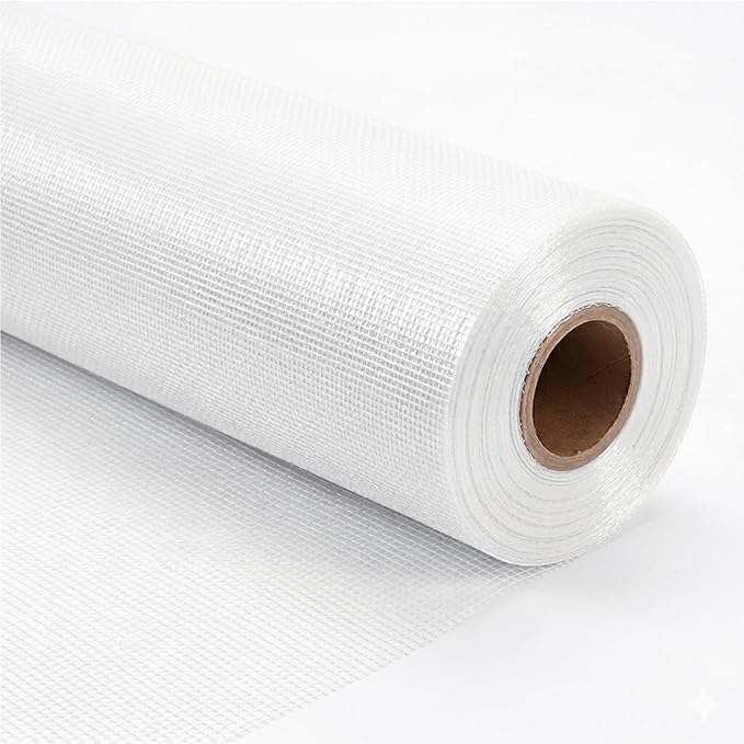 Window Screen Mesh, Fiberglass Window Screen, Screen Door Mesh, Windows Screens and Screen Door Replacement, Patio Screen Mesh (White, 48inches x100feet)