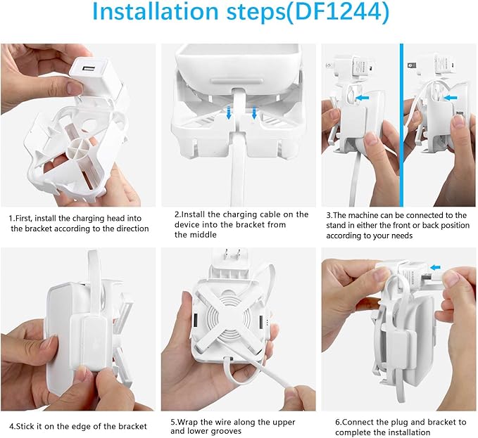 HOLACA Outlet Wall Mount for SwitchBot Hub 2 (2nd Gen) WiFi Thermometer Hygrometer, IR Remote Control, Smart Remote and Light Sensor, Easily Be Moved-Saving Space-No Messy Wires and Screws
