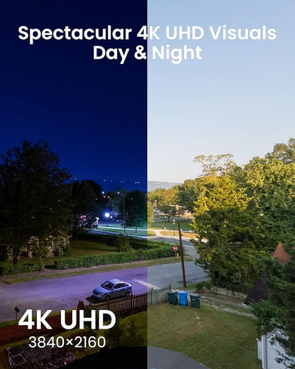 ZOSI 32CH 4K PoE Security Camera System, 24pcs 8MP Outdoor Indoor IP Cameras, Face Person Vehicle Detection, 2 Way Audio, Spotlight Siren, 32 Channel 4K NVR with 8TB HDD for 24/7 Recording
