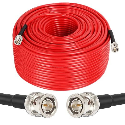 XRDS -RF SDI Cable 300FT, BNC Digital Video Cable 75 Ohm RG59 BNC Male Cables for 4K 1080P 3G/6G HD SDI Camera Monitor Recorder