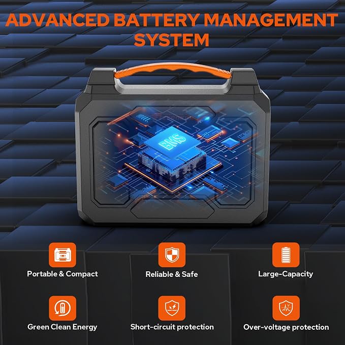 ZeroKor Portable Power Station 100W Outdoor Power Pack with 110V AC Outlet