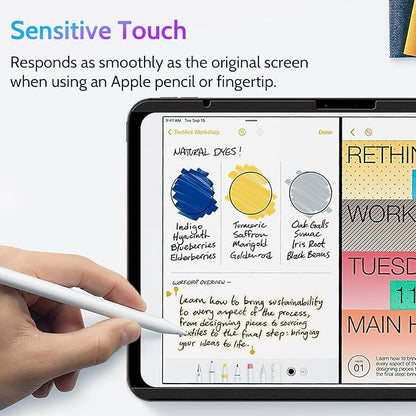 Peslv Magnetic Privacy Screen Protector for iPad Air 13 Inch (2024-2026, M2/M3/M4), Removable Anti Blue Light Glare Spy Private Filter, High Sensitive Bubble-Free Black Security Screen