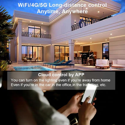 C02W CCT LED Controller Tuya WiFi 2.4G RF 3Pin PWM Dual White Strip Dimmer