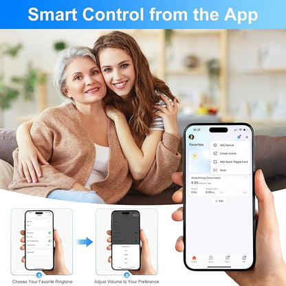 Caregiver Pager, Wireless Smart Emergency Call Button for Elderly/Seniors, Disabled at Home,2.4Ghz SOS Nurse Home Call Alert System