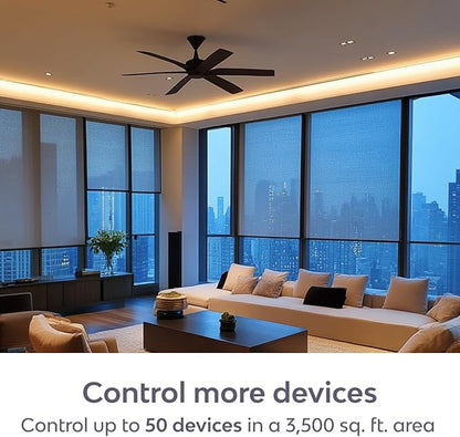 BOND BRIDGE PRO | Add Wi-Fi to Motorized Shades | Ceiling Fans and Fireplaces| Ethernet port & PoE | Compatible with Alexa, Google Home and App