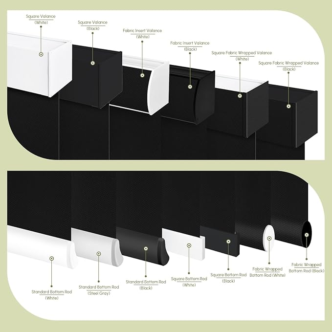 FineTell Motorized Blinds with Remote, 100% Blackout Roller Shades Compatible with Alexa,Apple Homekit,Google Home APP and Voice Control, Customized Electric Blinds (100% Blackout Pure Black)