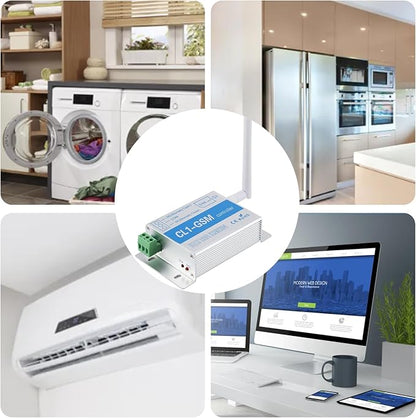 YOUTHINK GSM Remote Switch Controller, Wireless SMS Relay Switch 110-240V USA Plug, for Home Automation and Remote Appliance Control