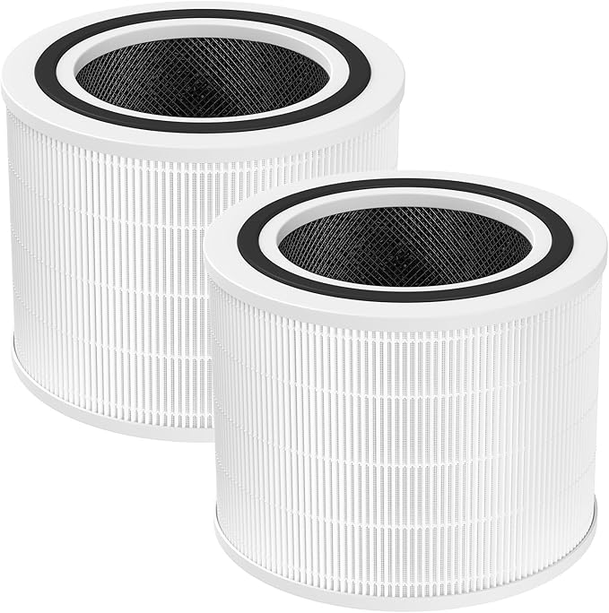 Core 200S Replacement Filter Compatible with LEVOIT Core 200S and Core 200S-P Smart Air Purifier, 3-in-1 Filter, Core 200S-RF Air Purifier Filters, 2 Pack