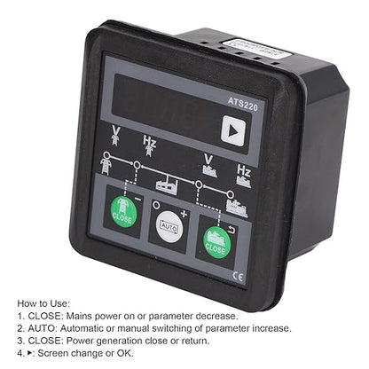Automatic Transfer Switch Controller,ATS Automatic Transfer Switch Controller IP54 Power Controller for Electricity